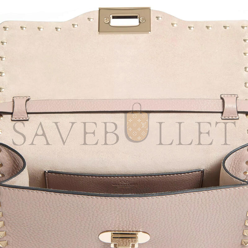 VALENTINO GARAVANI SMALL ROCKSTUD GRAINY CALFSKIN CROSSBODY BAG 7W2B0181VSF_P45 (22.5*15*6cm) VALENTINO GARAVANI SMALL ROCKSTUD GRAINY CALFSKIN CROSSBODY BAG 7W2B0181VSF_P45 (22.5*15*6cm)
